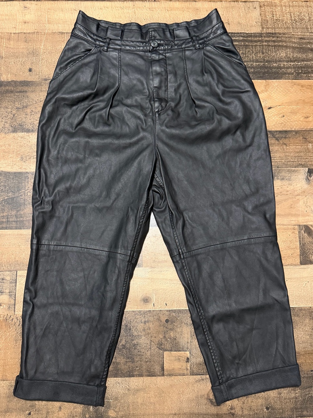 Free People Nightfall Vegan Leather Pants
